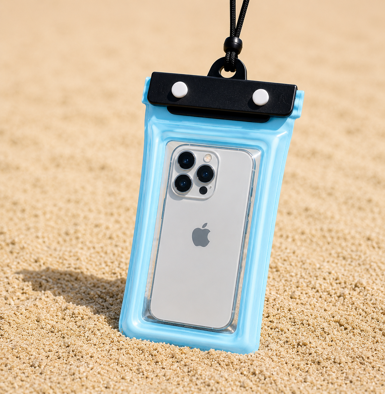 Waterproof Phone Pouch — Floating Universal Waterproof Phone Case for Swimming, Beach, Kayaking, Snorkeling & Travel, Fits All iPhones and Android Phones