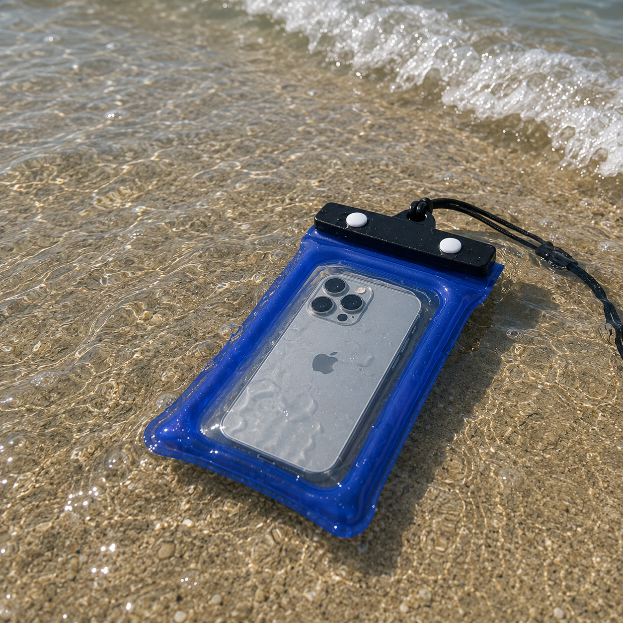 Waterproof Phone Pouch — Floating Universal Waterproof Phone Case for Swimming, Beach, Kayaking, Snorkeling & Travel, Fits All iPhones and Android Phones